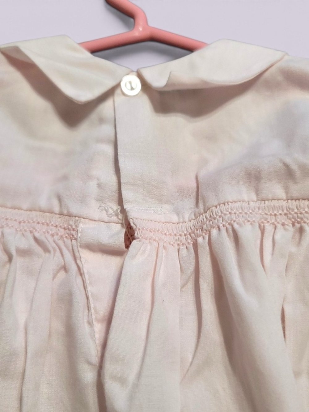 Vintage Classic Pink Baby Dress - Picture 5 of 5